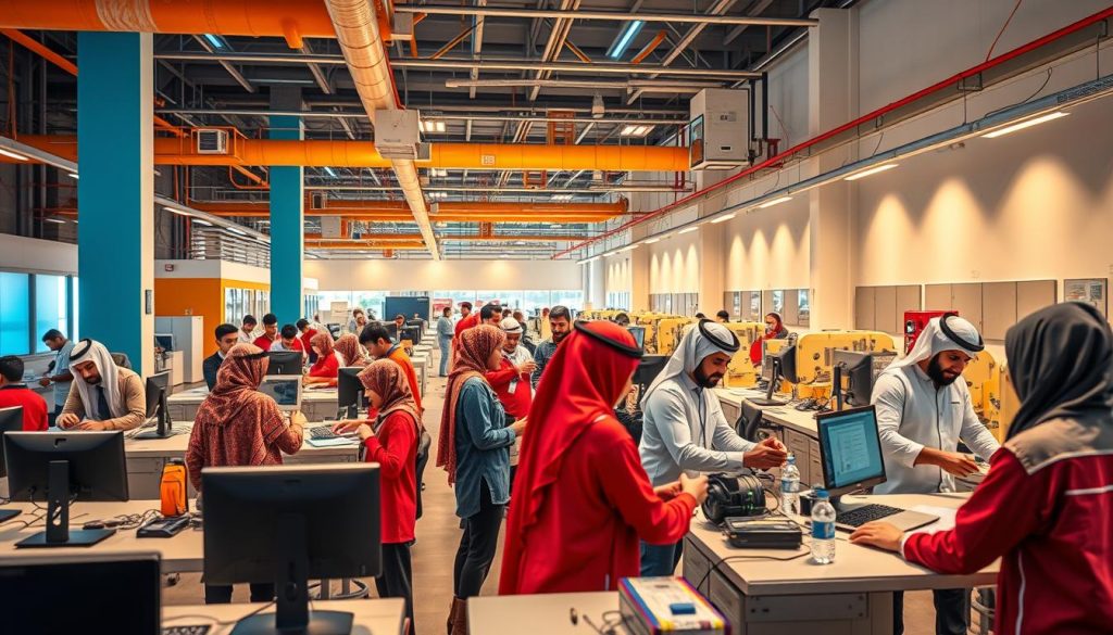 برامج التدريب والتأهيل المهني