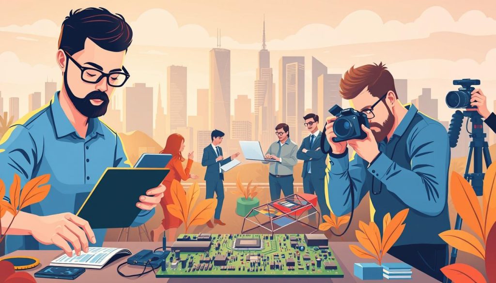 نموذج سيرة ذاتية للمهن الإبداعية والتقنية